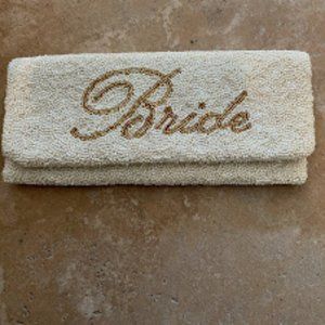 Ivory Beaded Bride purse